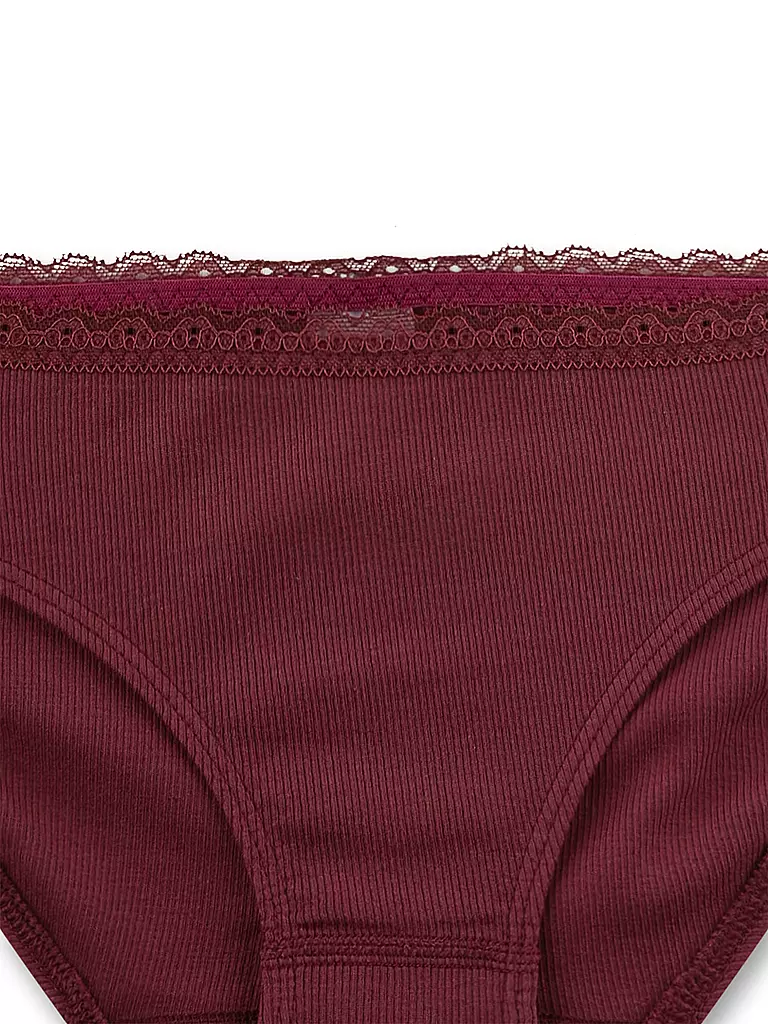 SANETTA | Slip da ragazza bordeaux | 