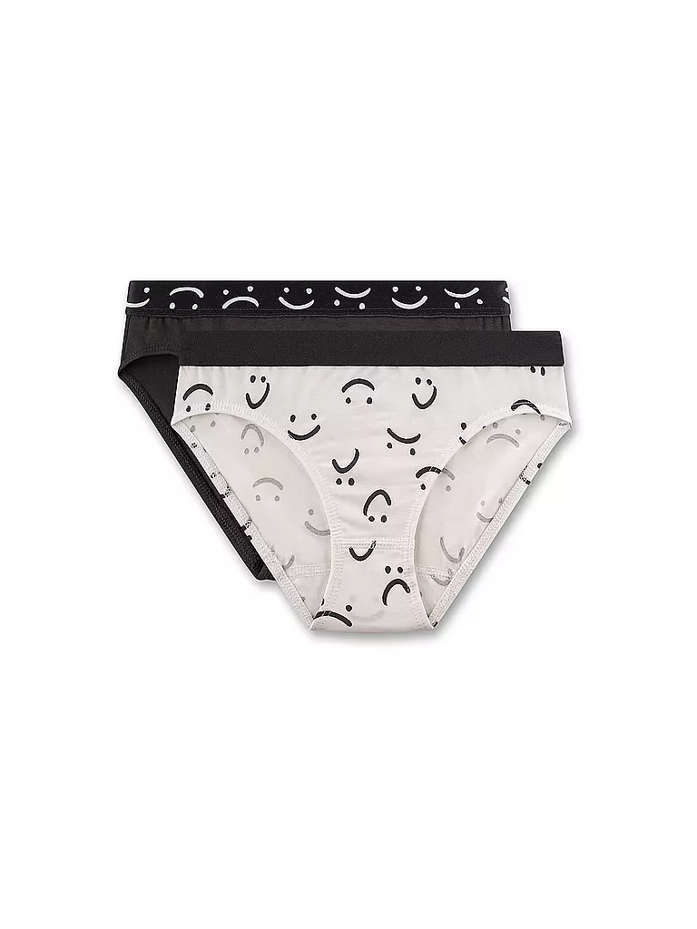 SANETTA | Slip da ragazza confezione da 2 avorio | Crema