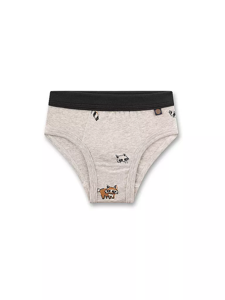SANETTA | Slip da ragazzo nature mel | Grigio chiaro