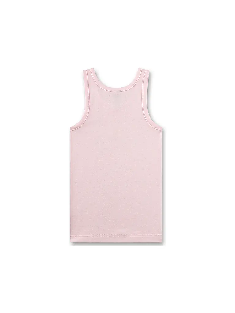 SANETTA | Top da bambina - Canottiera rosa ombra | Rosa