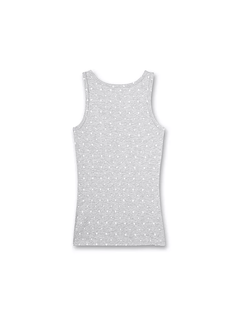 SANETTA | Top da ragazza - Canottiera grigio chiaro mélange |