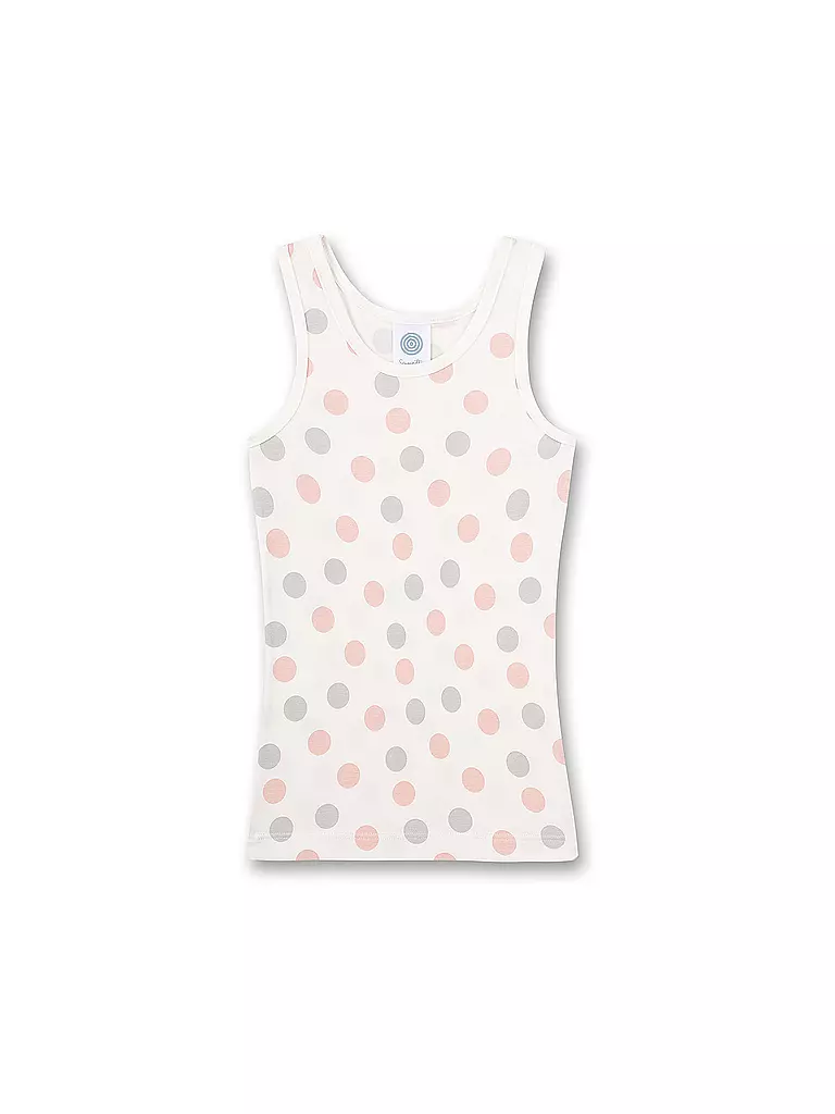 SANETTA | Top da ragazza - Canottiera | Crema