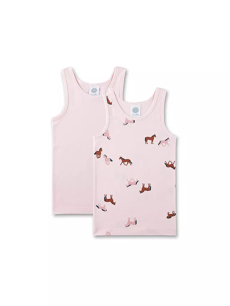 SANETTA | Top da ragazza confezione da 2 pz. rosa | Rosa