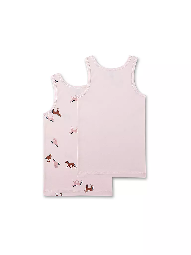 SANETTA | Top da ragazza confezione da 2 pz. rosa | 