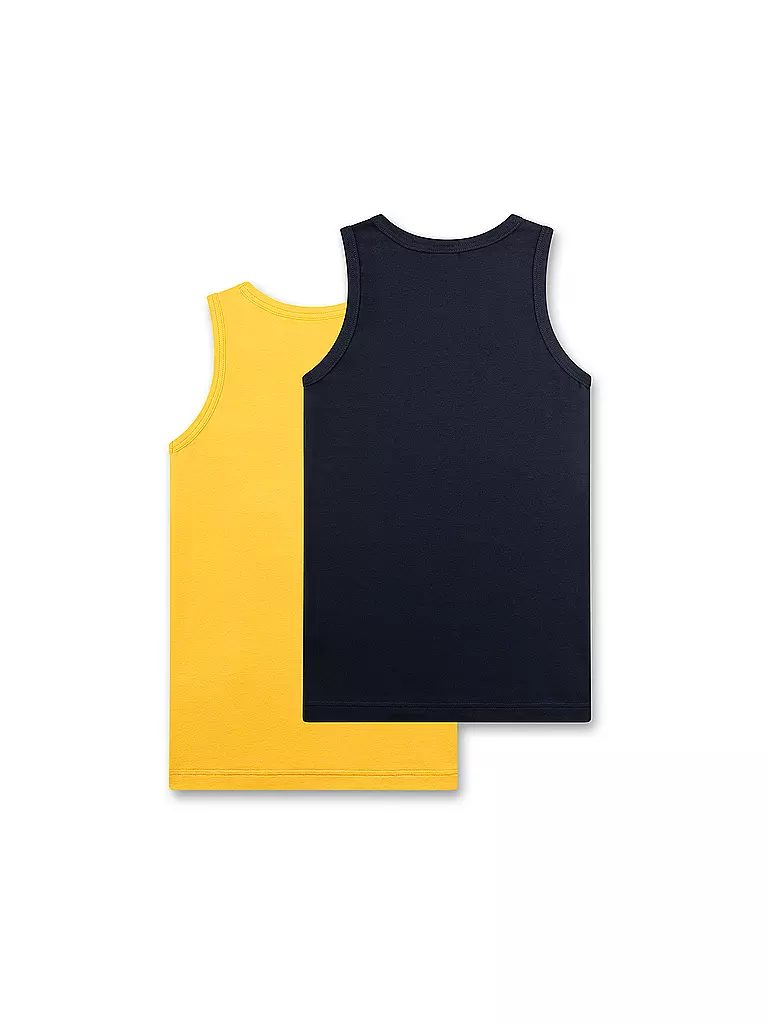 SANETTA | Top da ragazzo confezione da 2 pz. giallo dorato | 