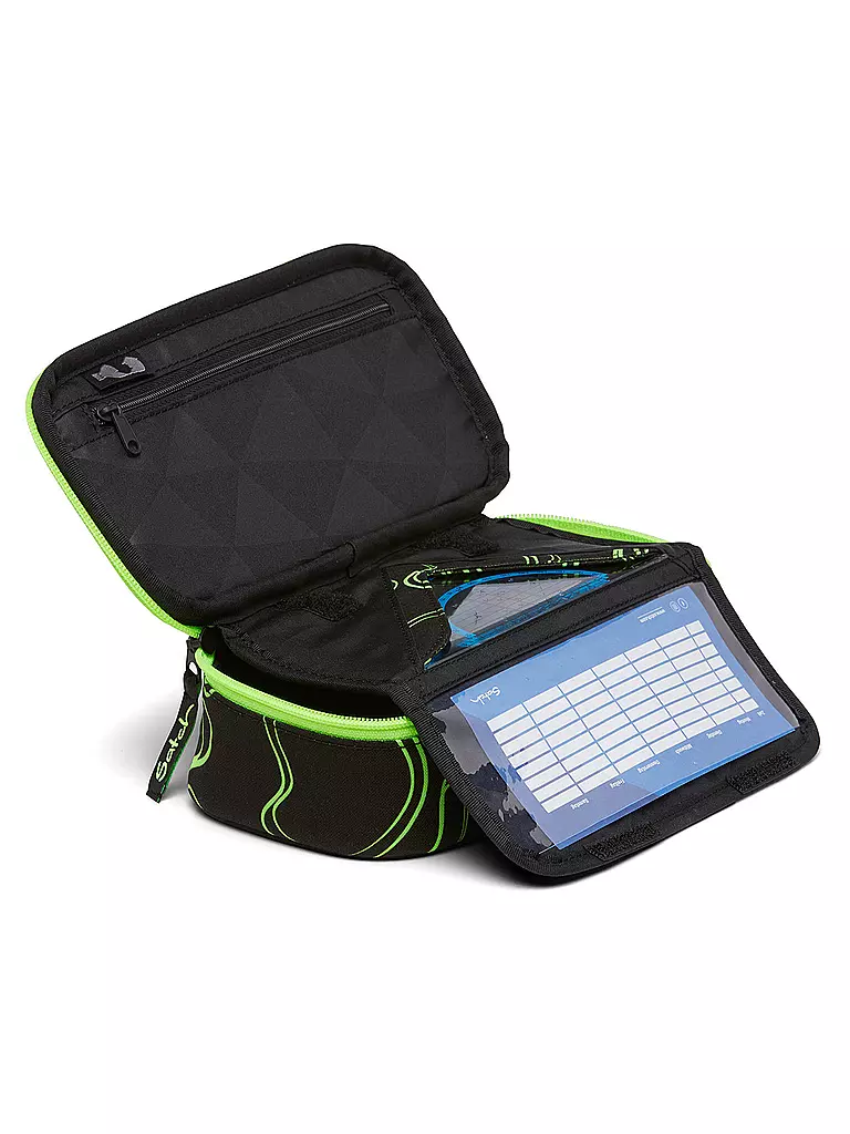 SATCH | Astuccio - Schlamperbox Green Supreme | Nero