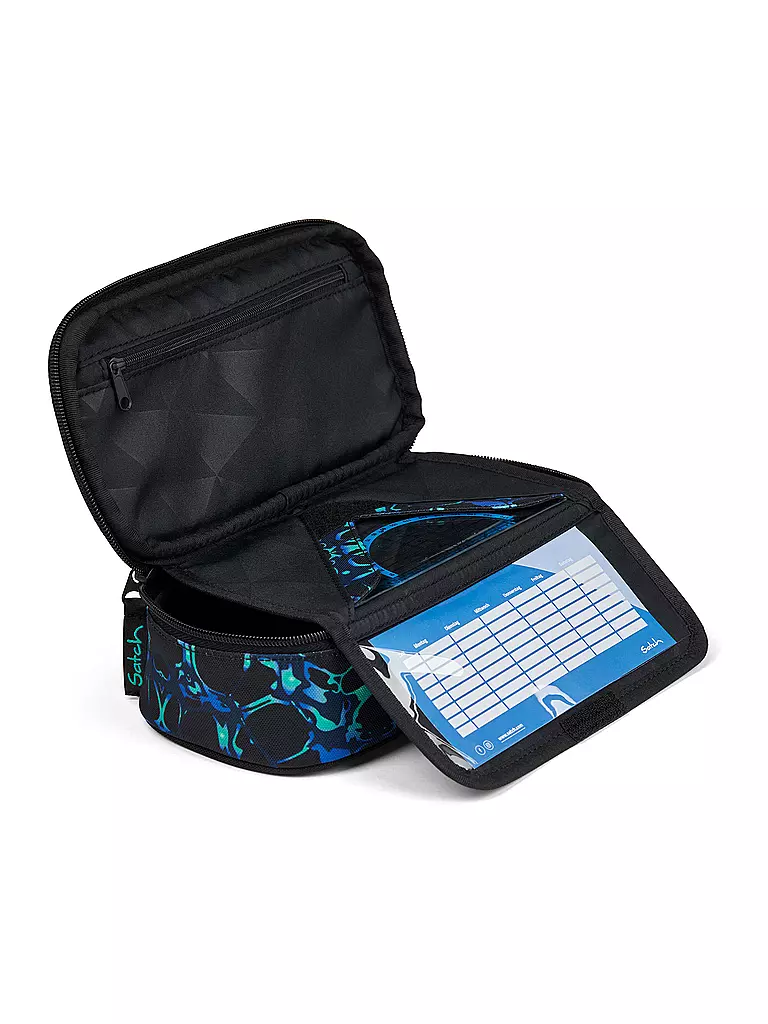 SATCH | Astuccio portapenne - Astuccio a scomparto unico Caleido Blue |