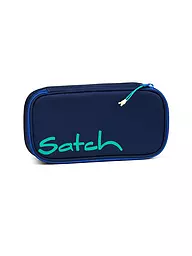 SATCH | Astuccio portapenne - Schlamperbox Crossed Blue | Blu scuro