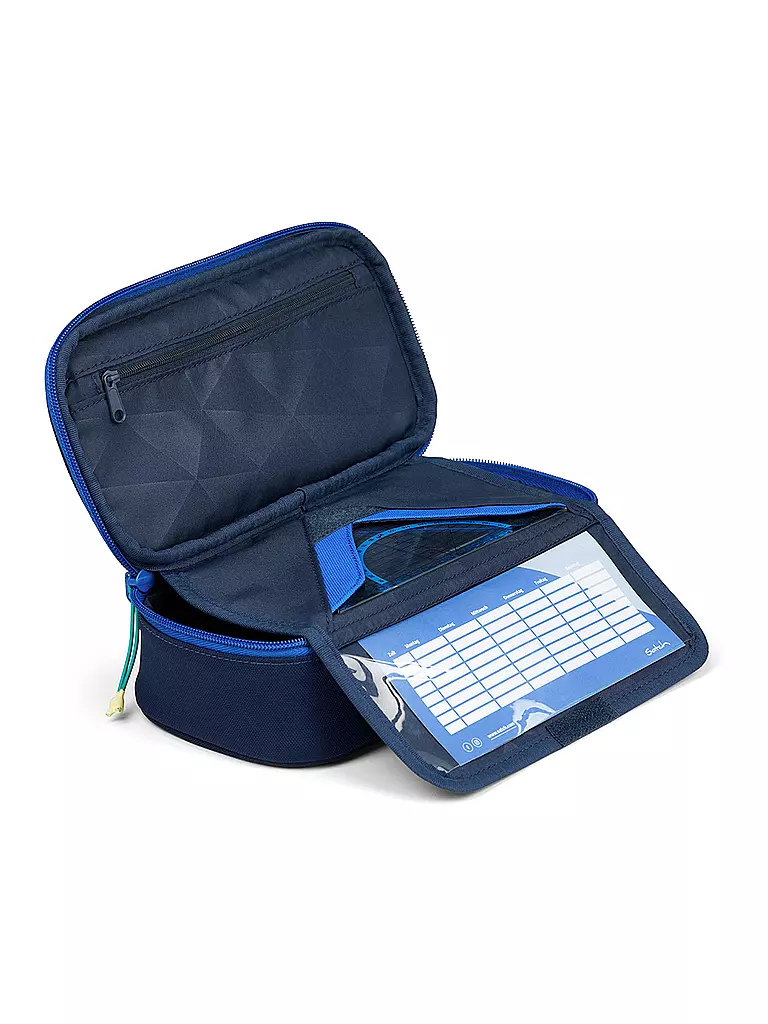 SATCH | Astuccio portapenne - Schlamperbox Crossed Blue | 