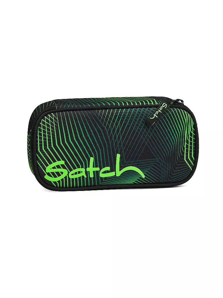 SATCH | Astuccio portapenne - Schlamperbox Seismic Green | Nero