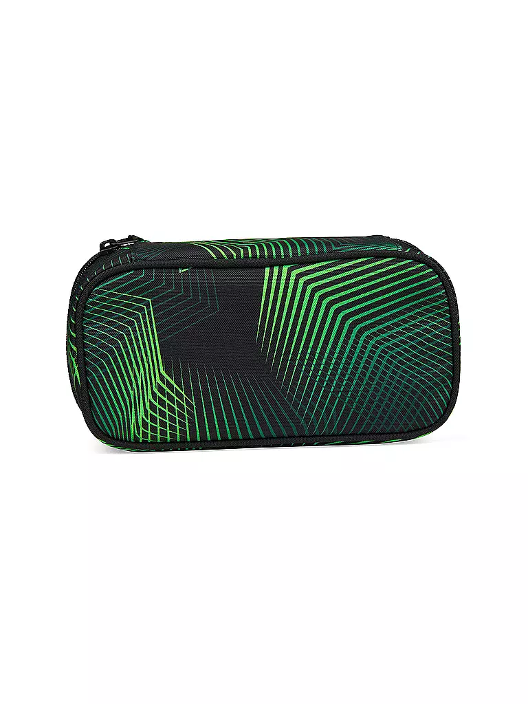 SATCH | Astuccio portapenne - Schlamperbox Seismic Green | Nero