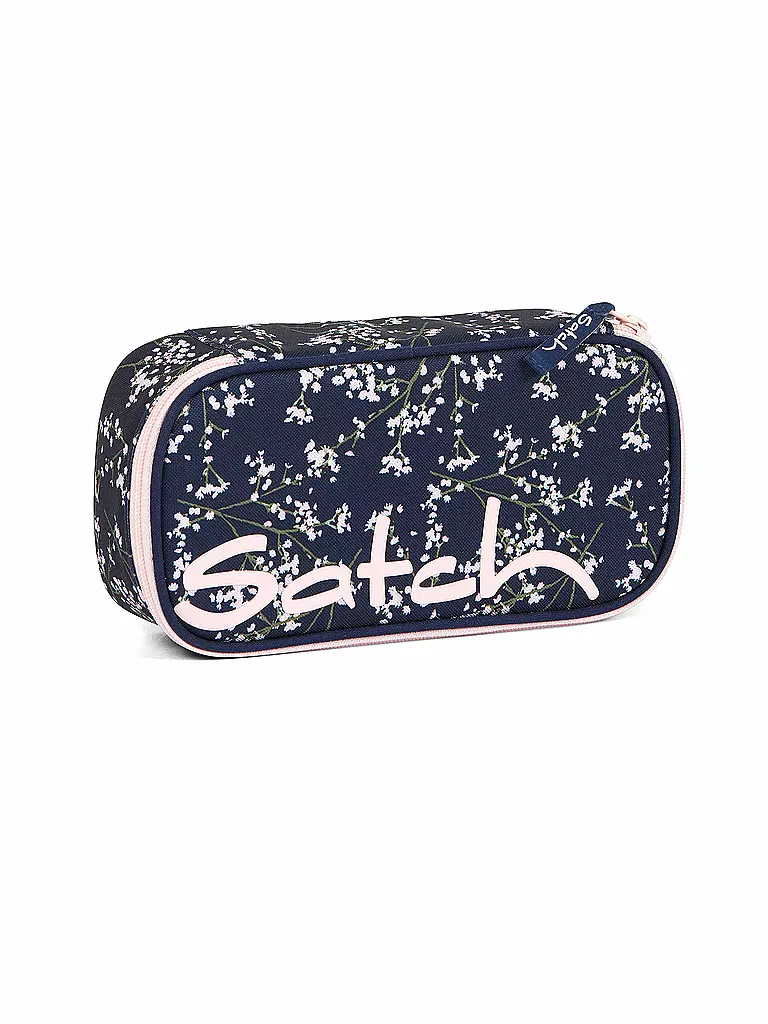 SATCH | Astuccio Schlamperbox Blommy Breeze | Blu scuro