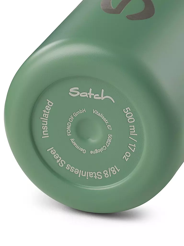 SATCH | Borraccia 0,5 l in acciaio inox Skandi Nordic Jade | 