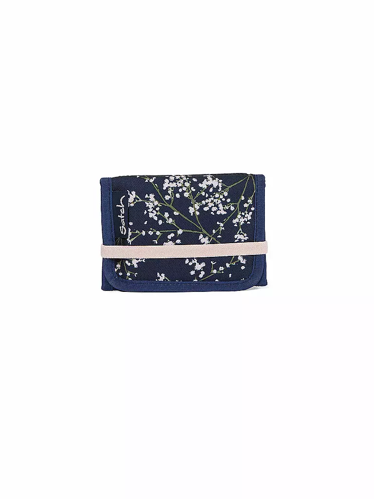 SATCH | Portafoglio Bloomy Breeze | Blu scuro