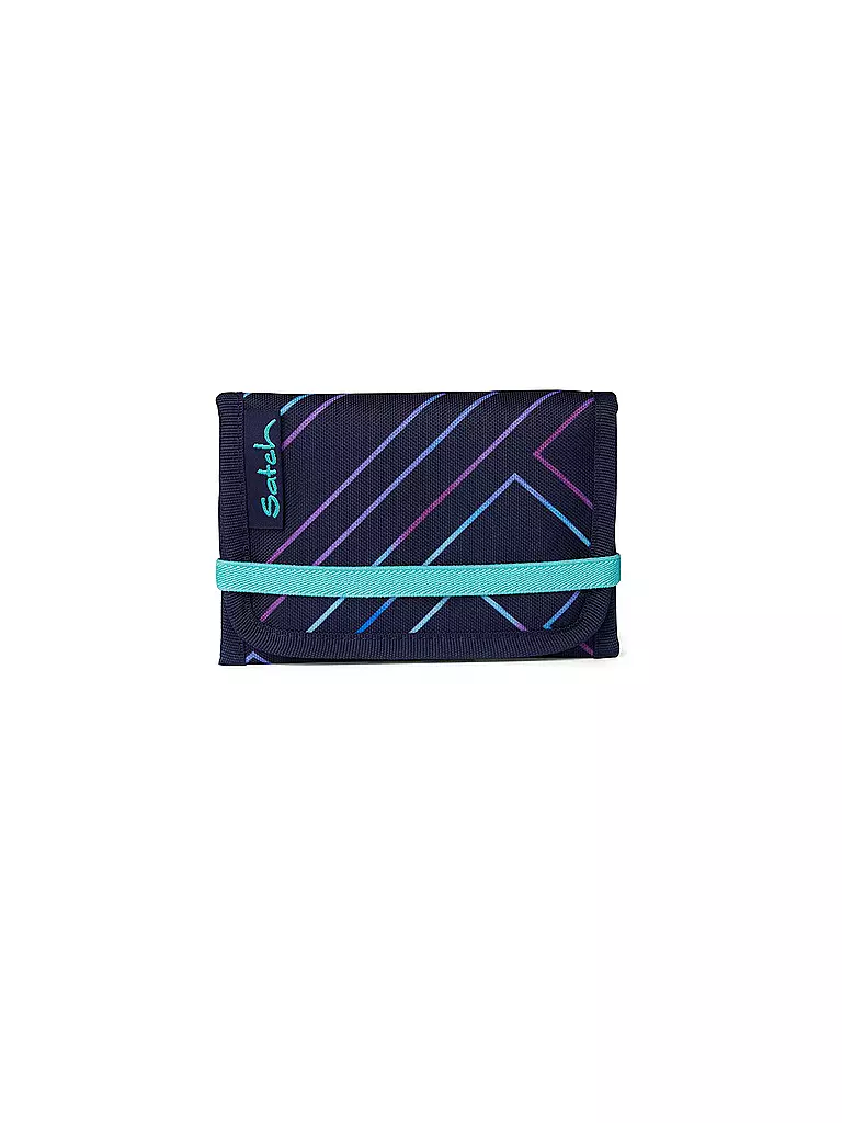 SATCH | Portafoglio Purple Laser | Blu scuro