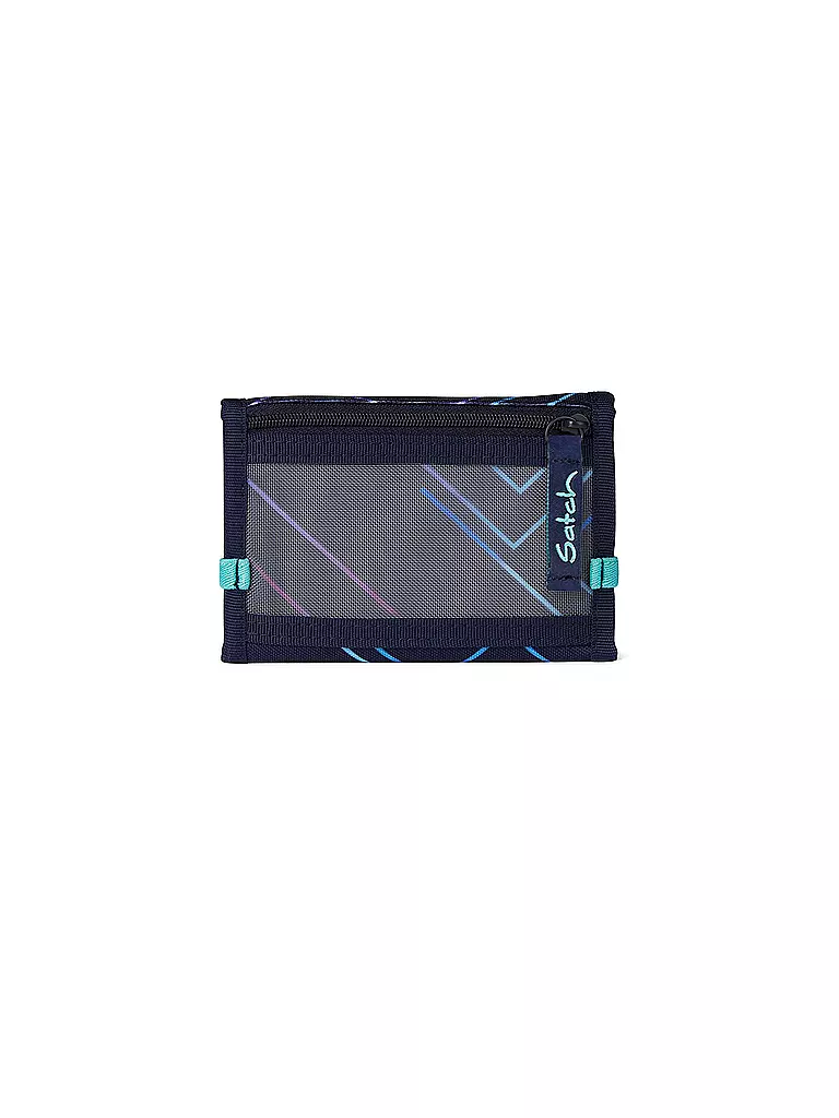 SATCH | Portafoglio Purple Laser | Blu scuro