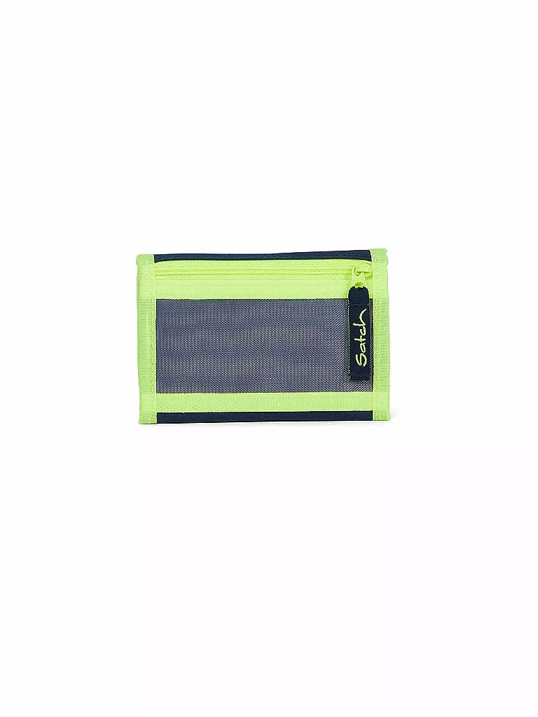 SATCH | Portafoglio Toxic Yellow | Blu scuro