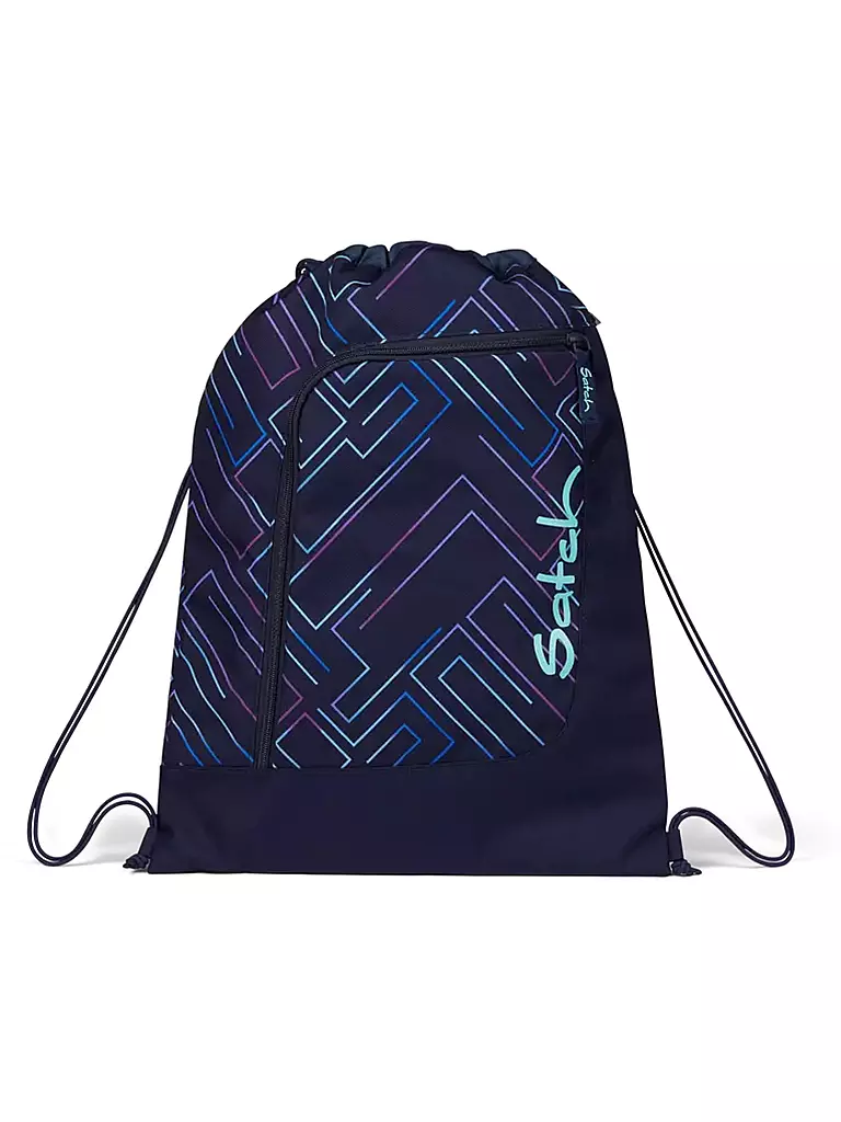 SATCH | Sacca sportiva Purple Laser | Nero