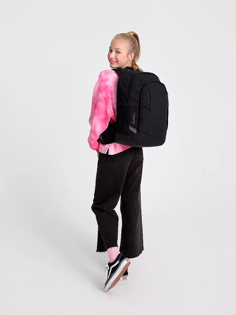 SATCH | Schulrucksack Air Blackjack | Nero