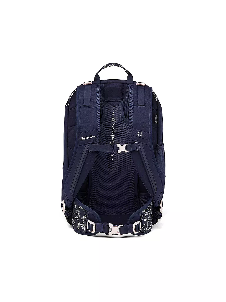 SATCH | Schulrucksack Air Bloomy Breeze | Blu scuro
