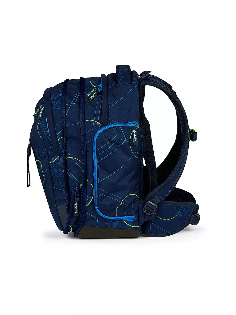 SATCH | Schulrucksack Match Blue Tech | Blu scuro