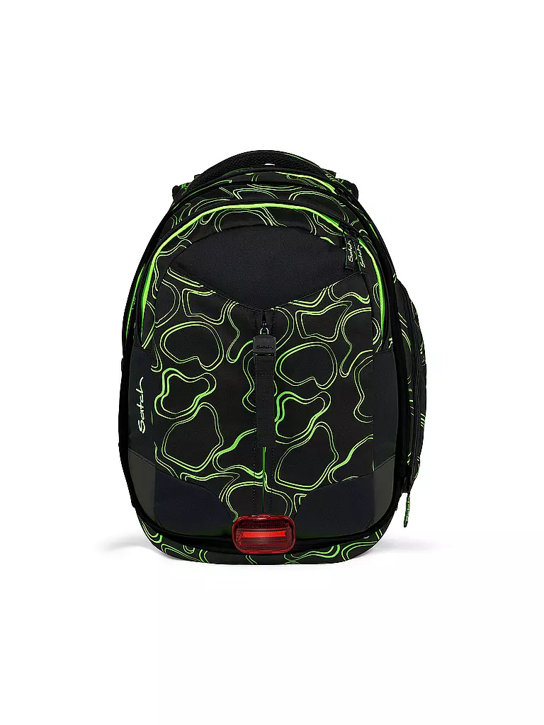 SATCH | Schulrucksack Match Green Supreme | Nero