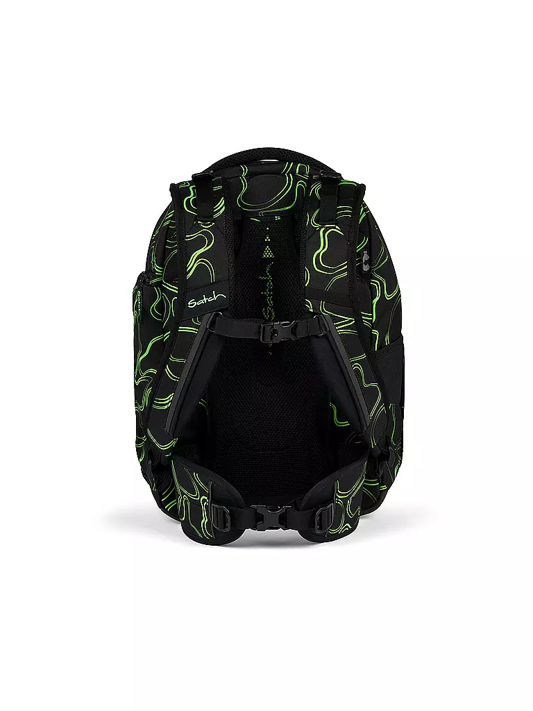 SATCH | Schulrucksack Match Green Supreme | Nero