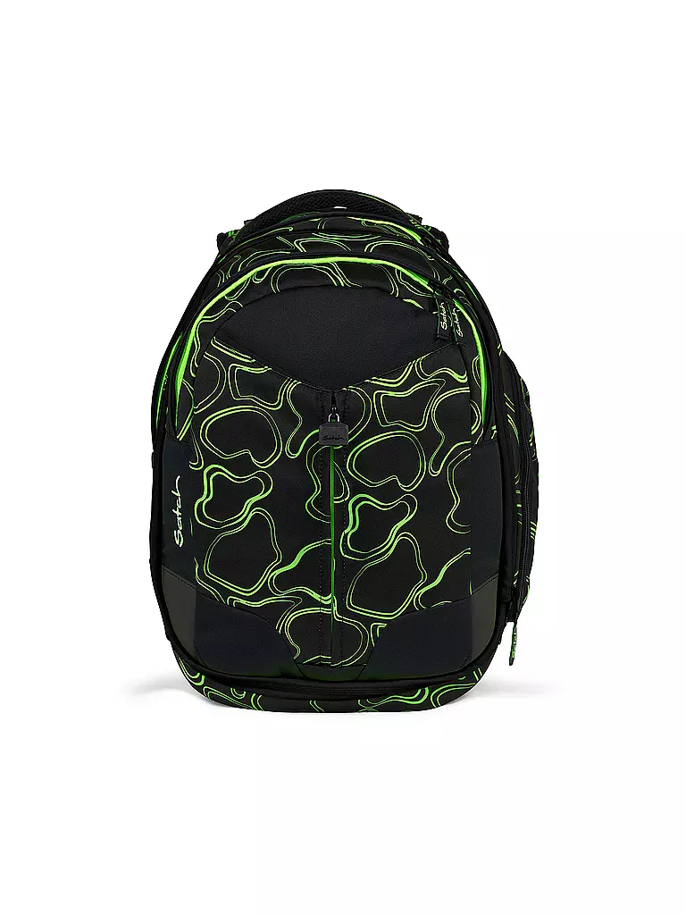 SATCH | Schulrucksack Match Green Supreme | Nero