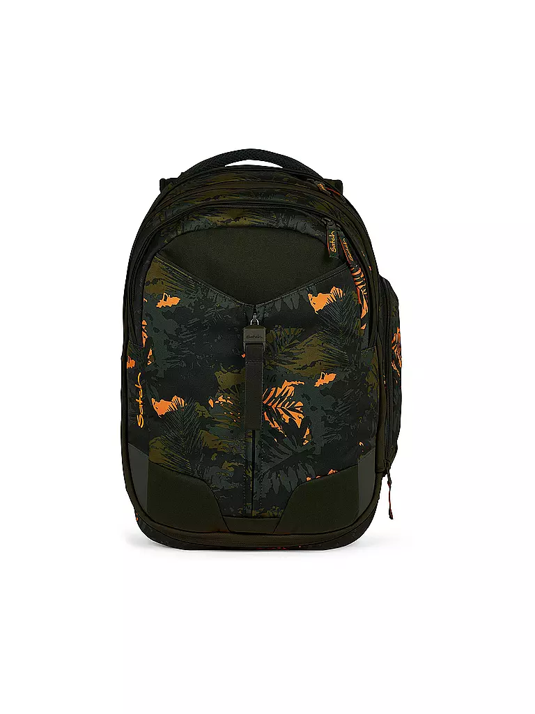 SATCH | Schulrucksack Match Jurassic Jungle | Verde scuro