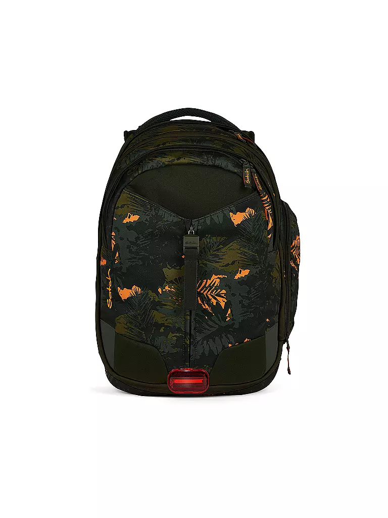 SATCH | Schulrucksack Match Jurassic Jungle | Verde scuro