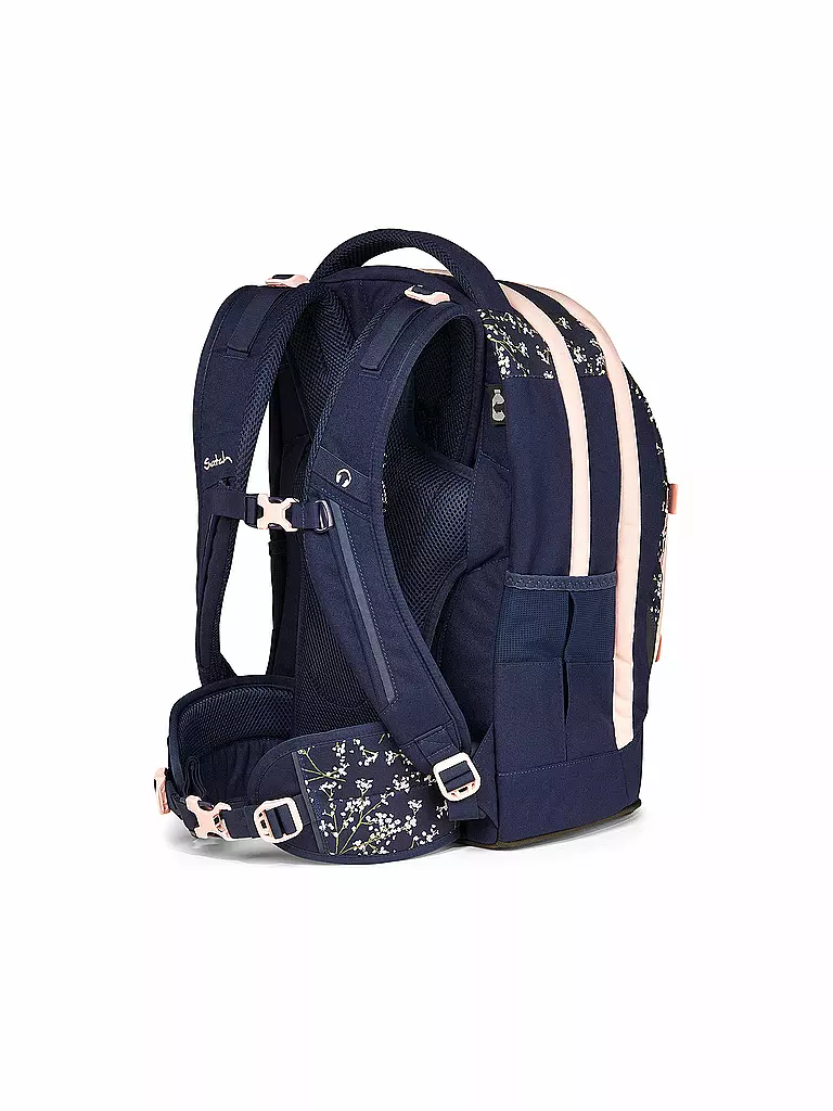 SATCH | Schulrucksack Pack - Bloomy Breeze | Blu scuro