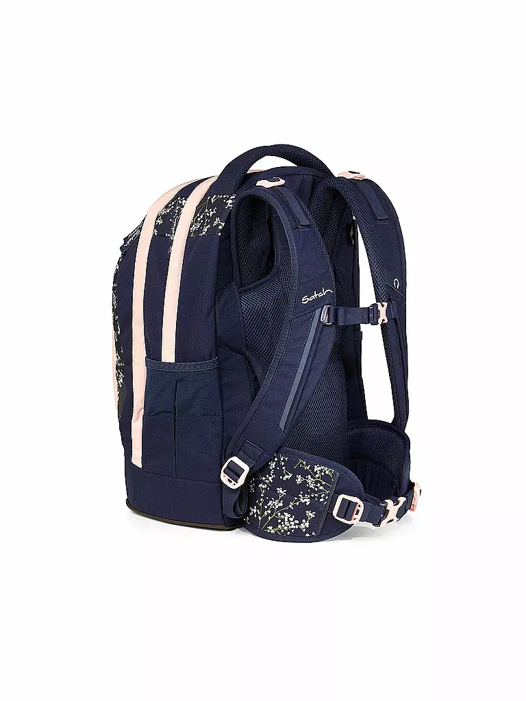 SATCH | Schulrucksack Pack - Bloomy Breeze | Blu scuro