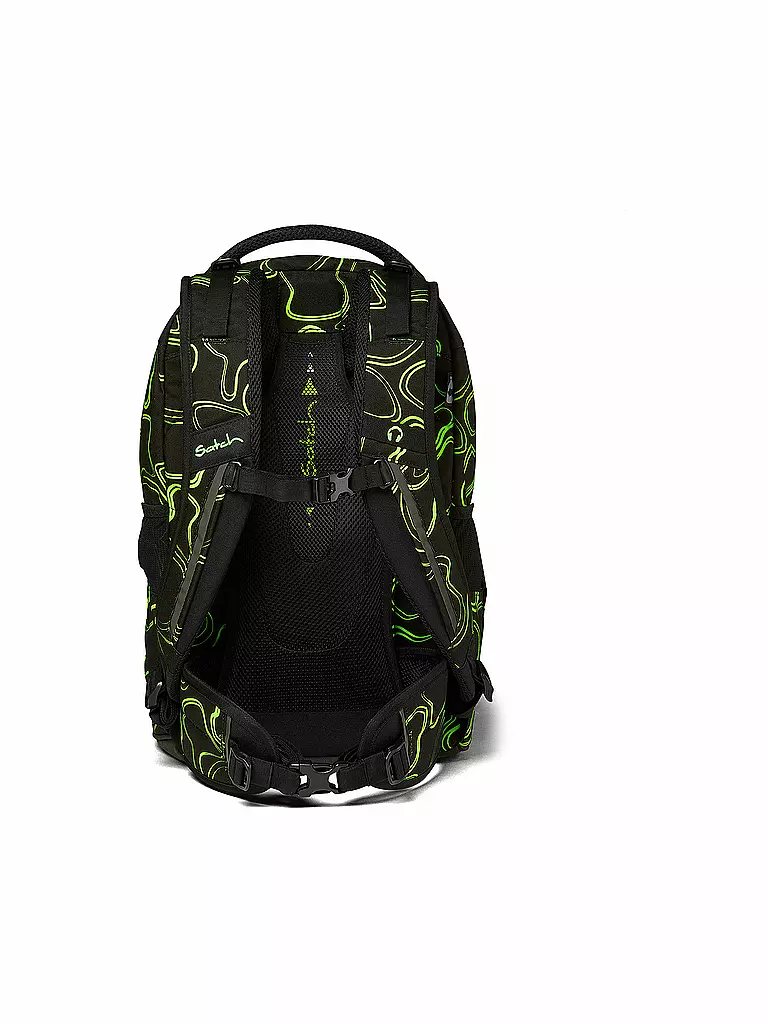 SATCH | Schulrucksack Pack - Green Supreme | Nero