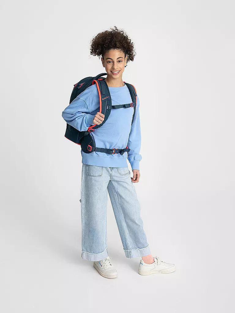 SATCH | Schulrucksack Pack - Pink Phantom | Blu scuro