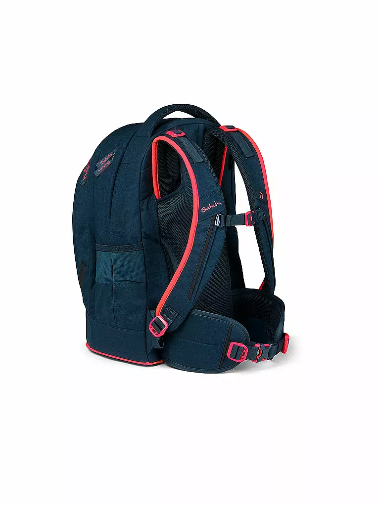 SATCH | Schulrucksack Pack - Pink Phantom | Blu scuro