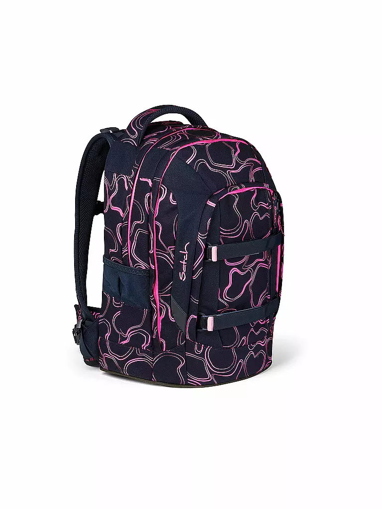 SATCH | Schulrucksack Pack - Pink Supreme | Blu scuro