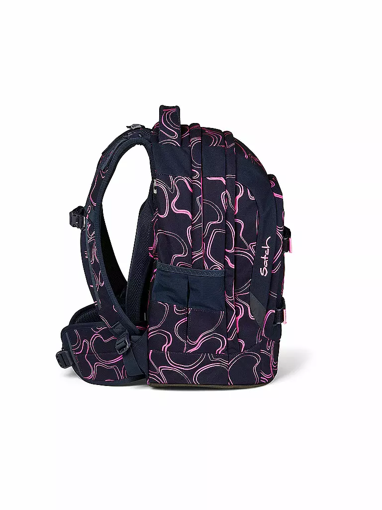 SATCH | Schulrucksack Pack - Pink Supreme | Blu scuro