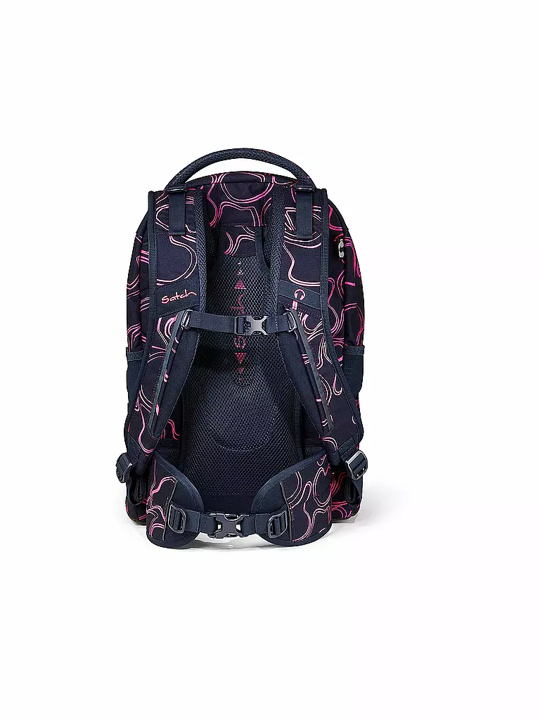 SATCH | Schulrucksack Pack - Pink Supreme | Blu scuro