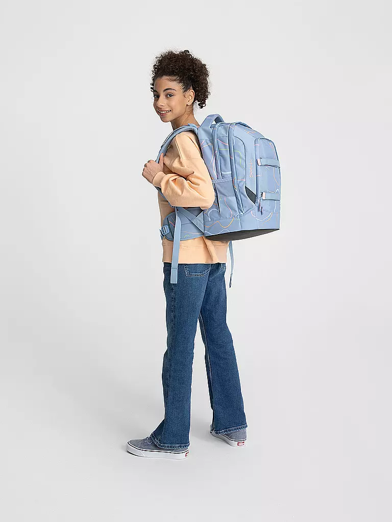 SATCH | Schulrucksack Pack - Vivid Blue | Blu chiaro