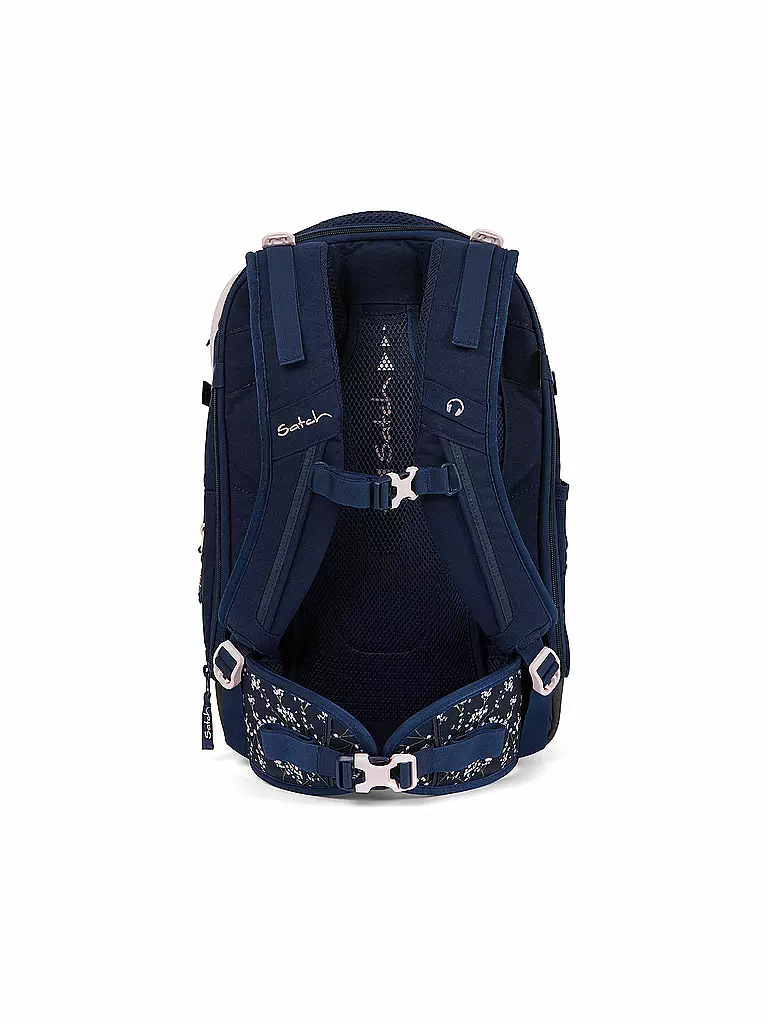 SATCH | Schulrucksack Satch Match Bloomy Breeze | Blu scuro
