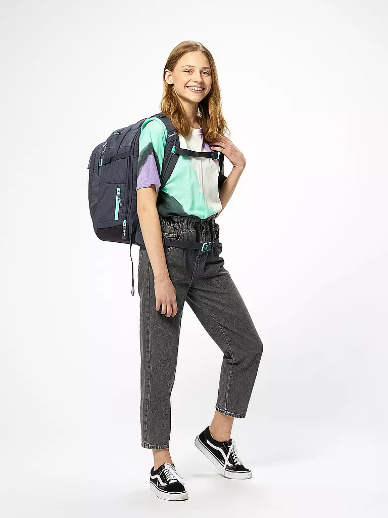 SATCH | Schulrucksack Satch Match Mint Phantom | Grigio