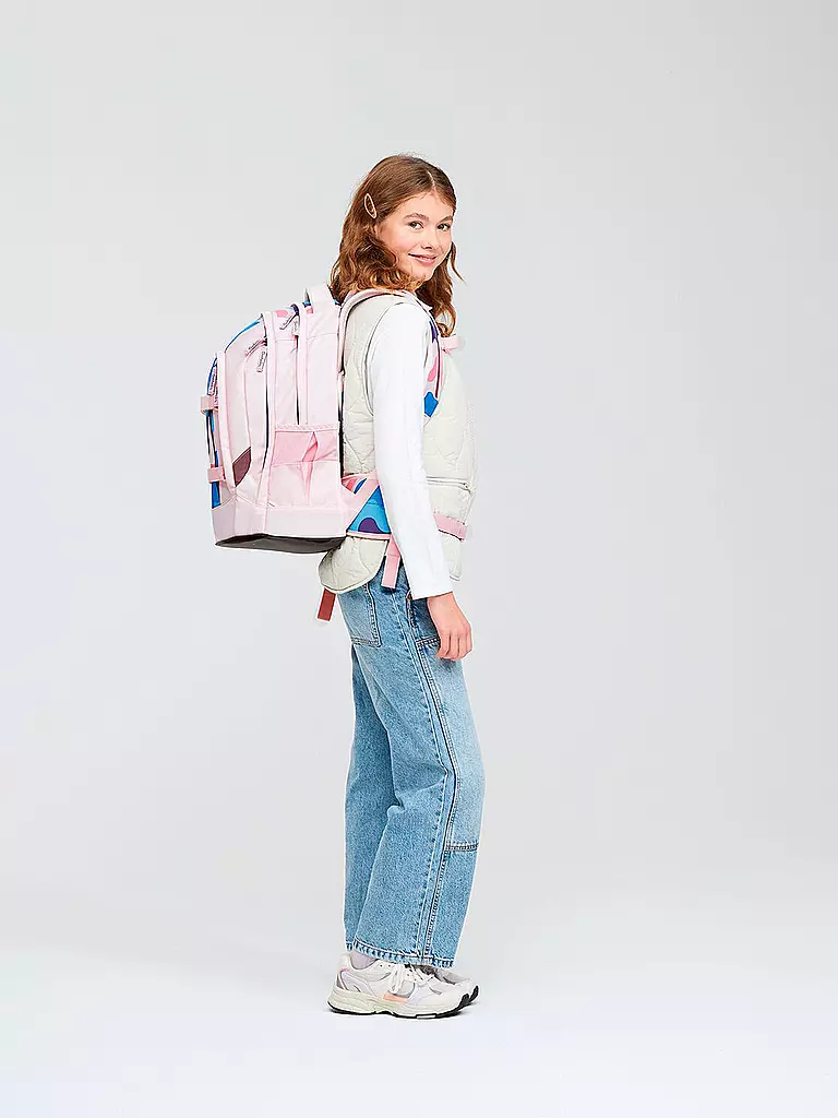SATCH | Schulrucksack Satch Pack Candy Clouds | Rosa