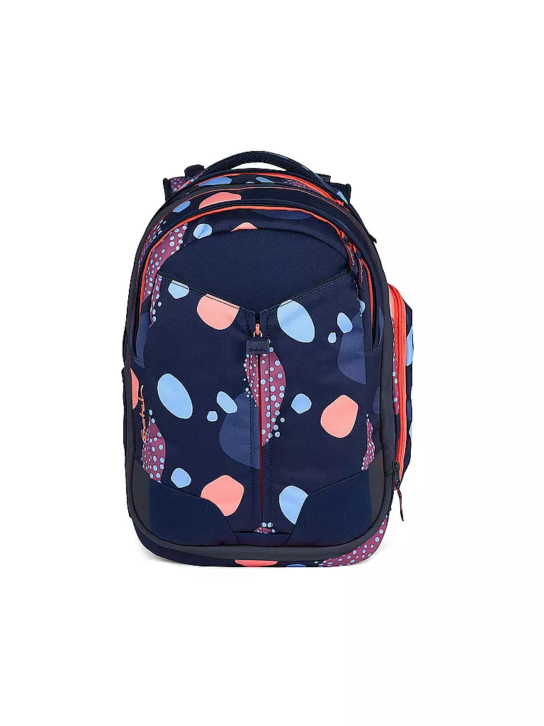 SATCH | Zaino da scuola Match Coral Reef | Blu scuro