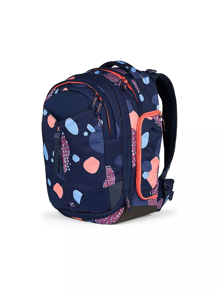 SATCH | Zaino da scuola Match Coral Reef | Blu scuro