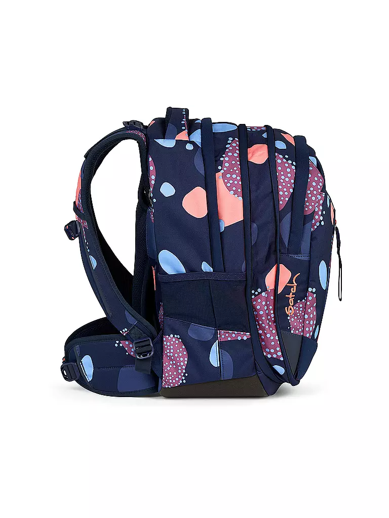 SATCH | Zaino da scuola Match Coral Reef | Blu scuro