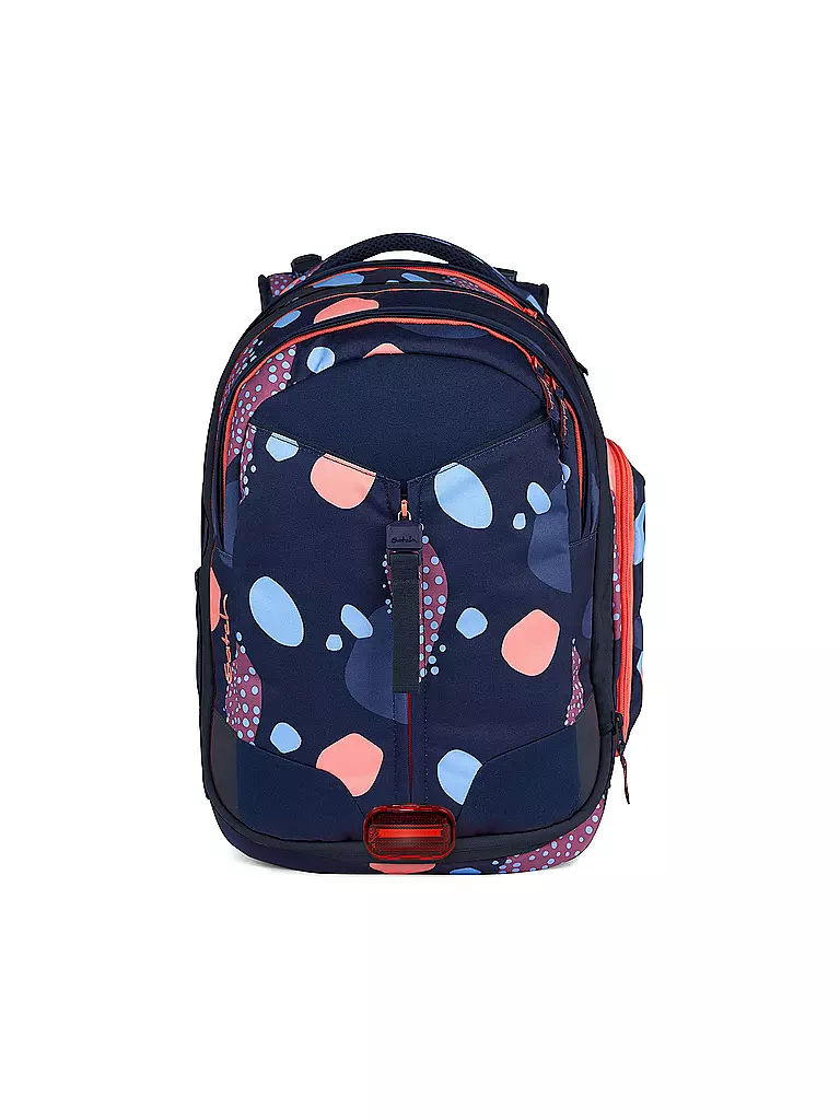 SATCH | Zaino da scuola Match Coral Reef | Blu scuro
