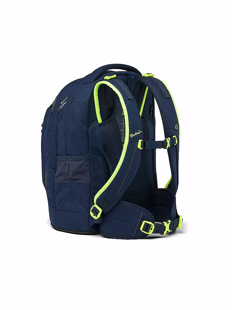 SATCH | Zaino Pack - Toxic Yellow | Blu scuro