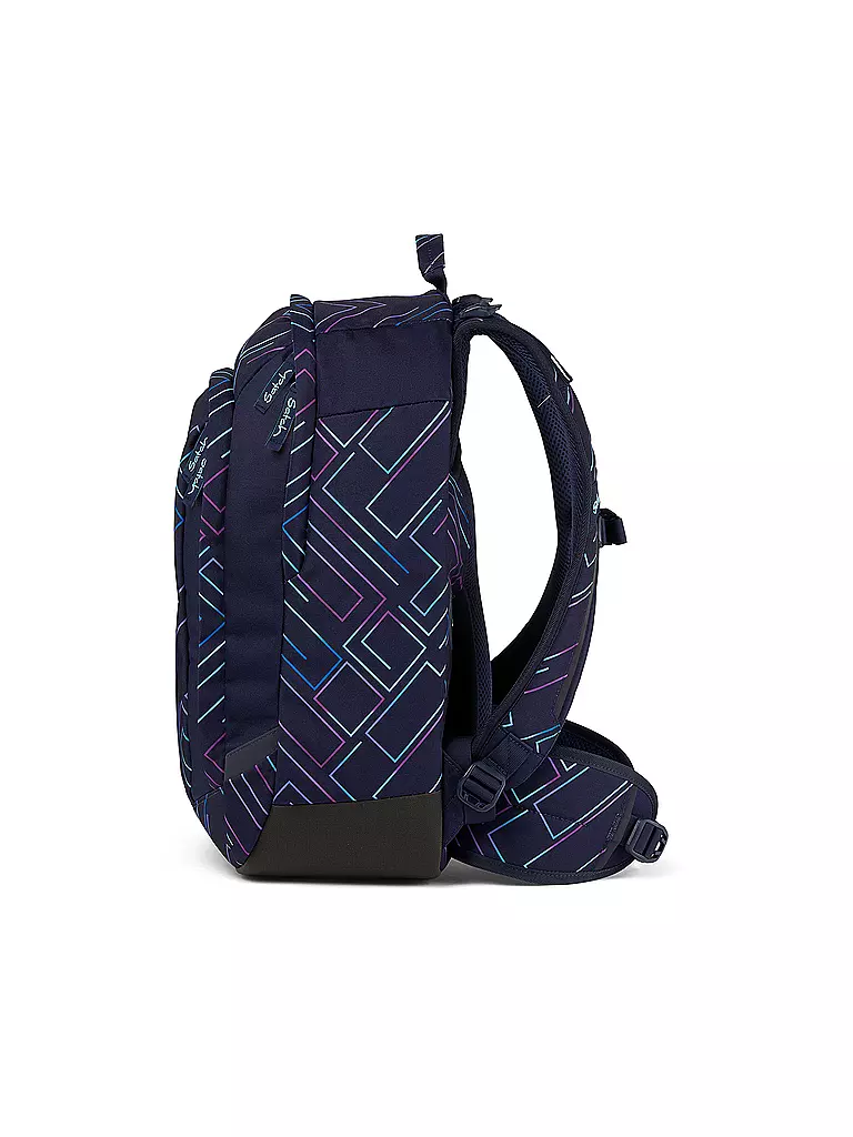 SATCH | Zaino per la scuola Air Purple Lazer | Blu scuro