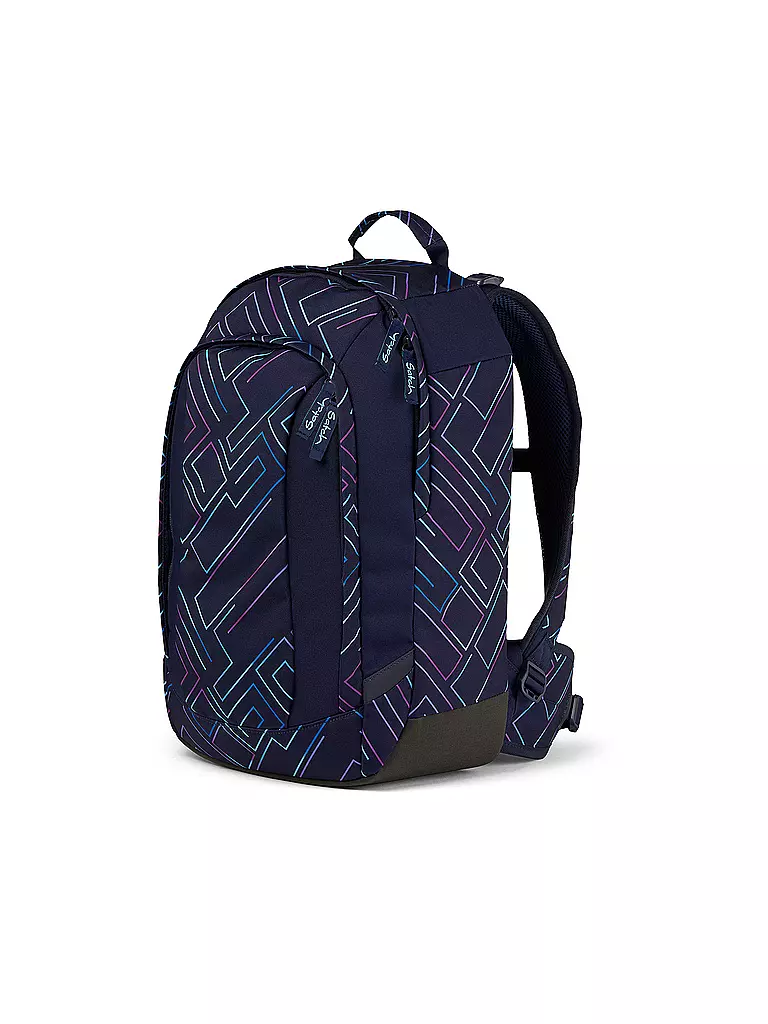 SATCH | Zaino per la scuola Air Purple Lazer | Blu scuro