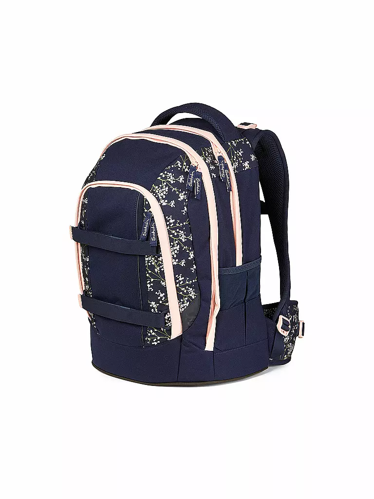 SATCH | Zaino per la scuola Pack - Bloomy Breeze | Blu scuro